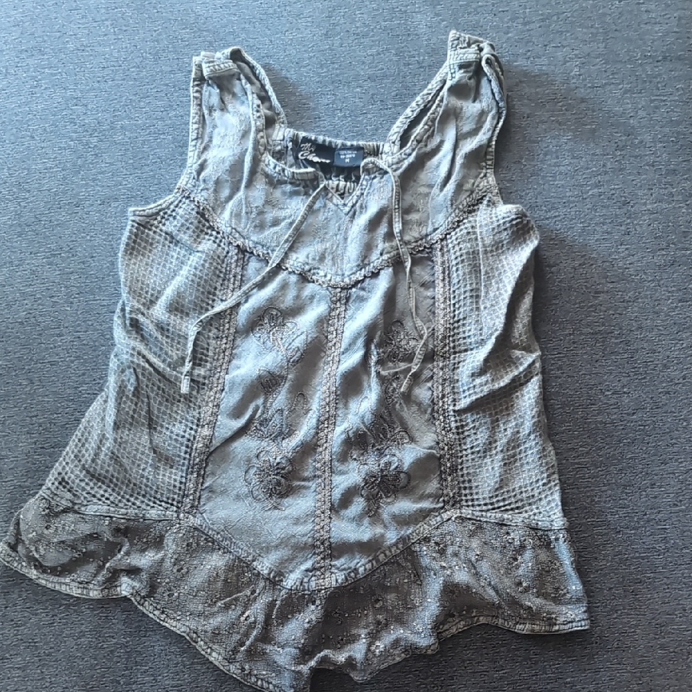 Women's Embroidered Tank